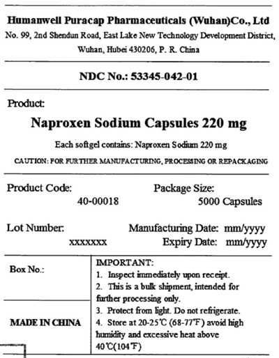 Naproxen Wuhan Bulk Label